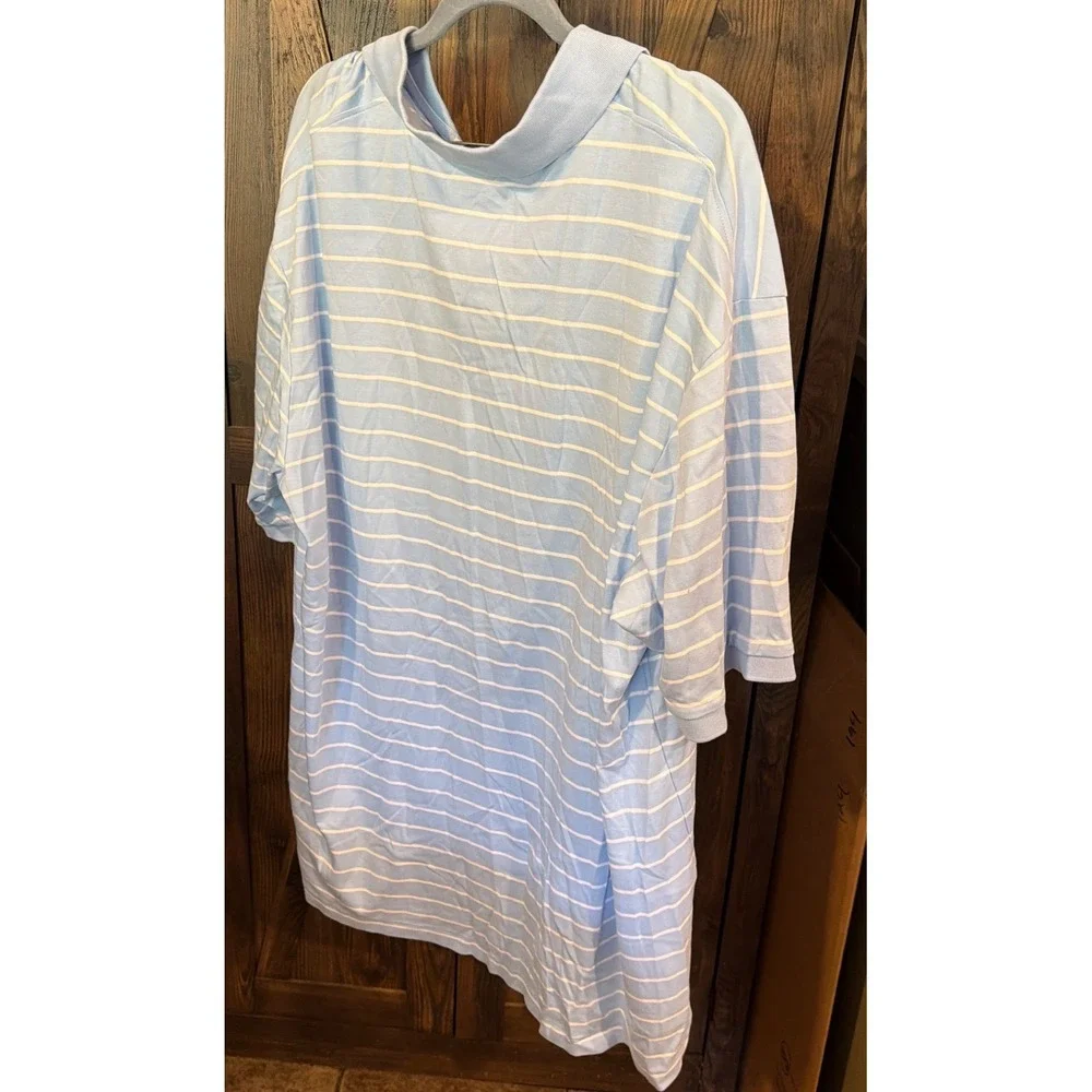 Polo Ralph Lauren Mens 2XLT Striped Polo Shirt Short Sleeve Tall